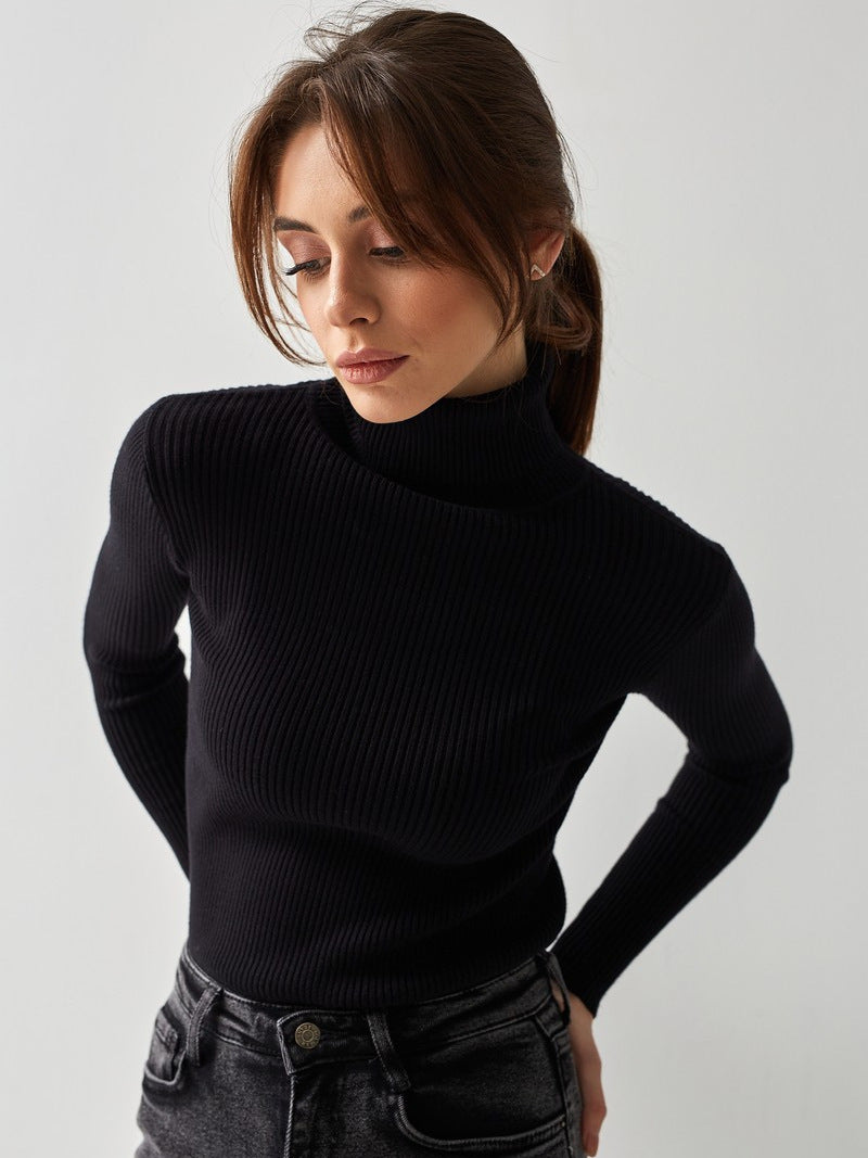 Turtleneck Sweater - Elegant Style