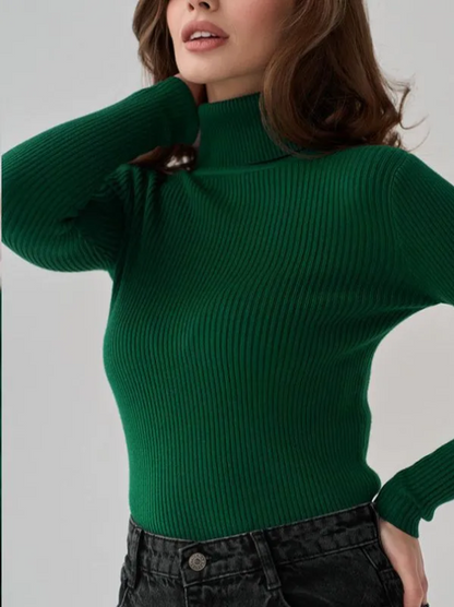 Turtleneck Sweater - Elegant Style