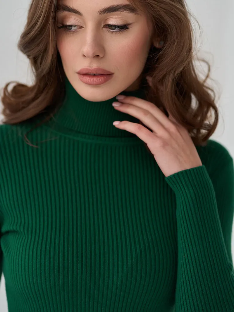 Turtleneck Sweater - Elegant Style